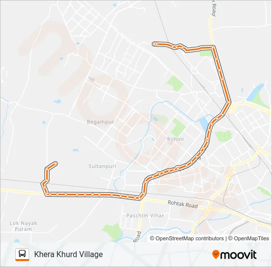 128STL Bus Line Map