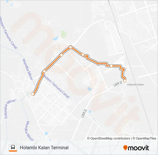 137STL Bus Line Map