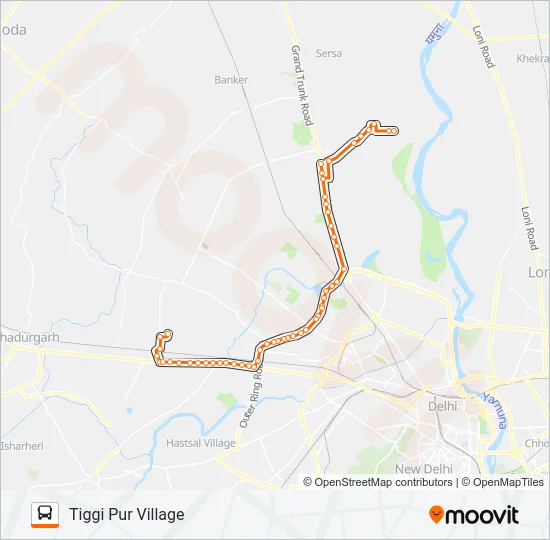 147STL Bus Line Map