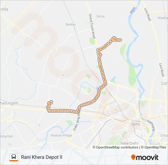 147STL Bus Line Map