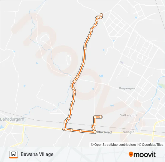 161STL Bus Line Map