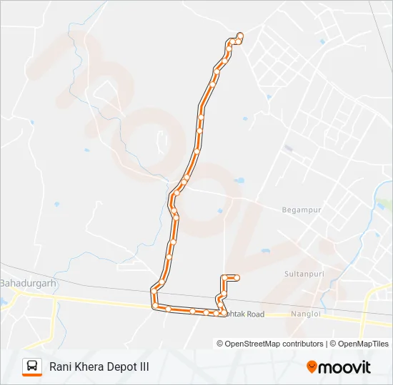 161STL Bus Line Map