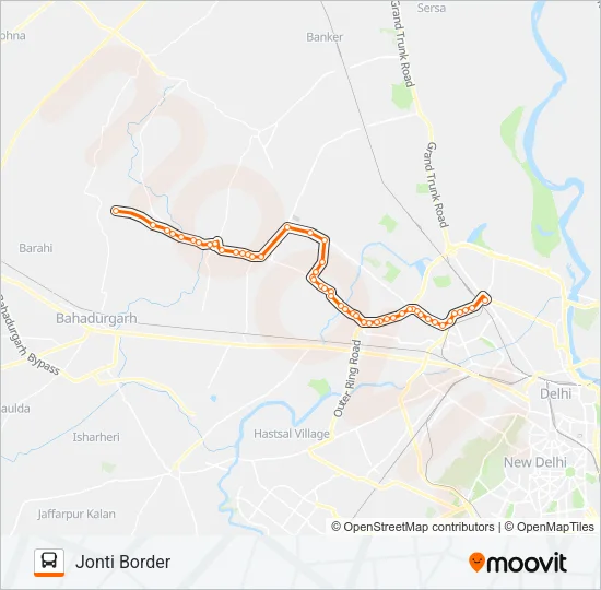174STL Bus Line Map