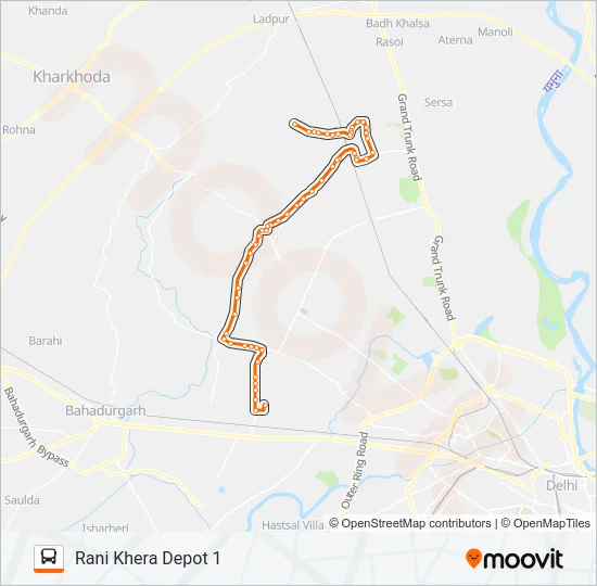 175STL Bus Line Map