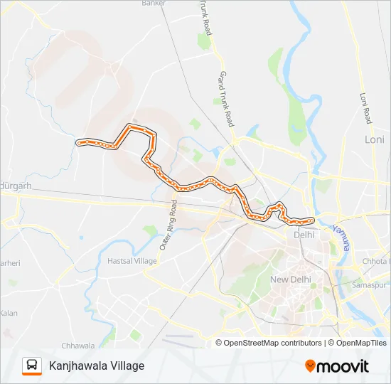 182ACL Bus Line Map