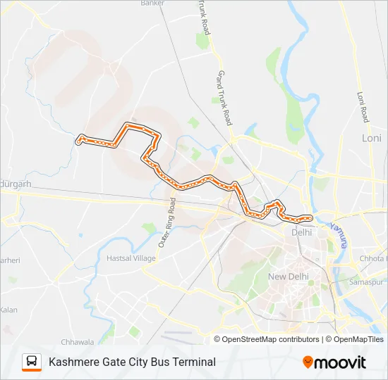 182ACL Bus Line Map