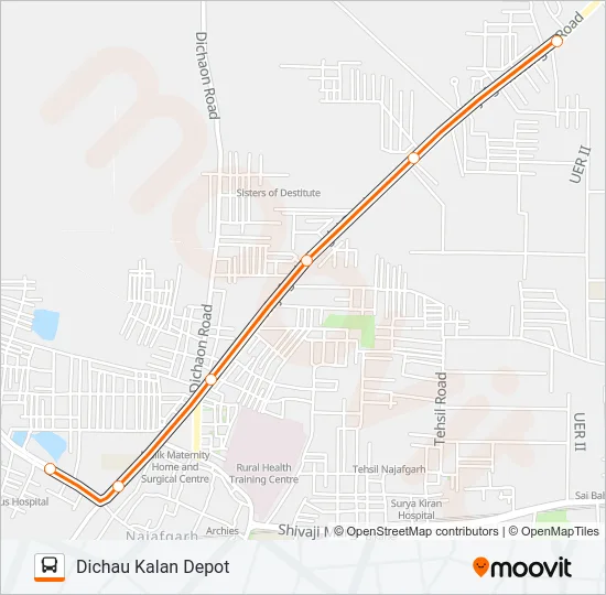 790STL Bus Line Map