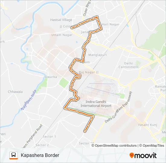 801STL Bus Line Map