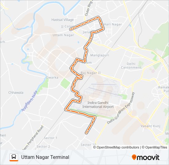 801stl Route Schedules, Stops & Maps Uttam Nagar Terminal (Updated)