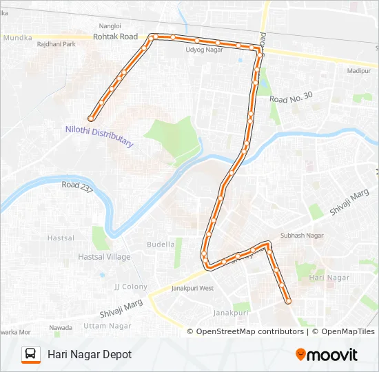 Vehari Chowk Multan Map 907Stl Route: Schedules, Stops & Maps - Hari Nagar Depot (Updated)