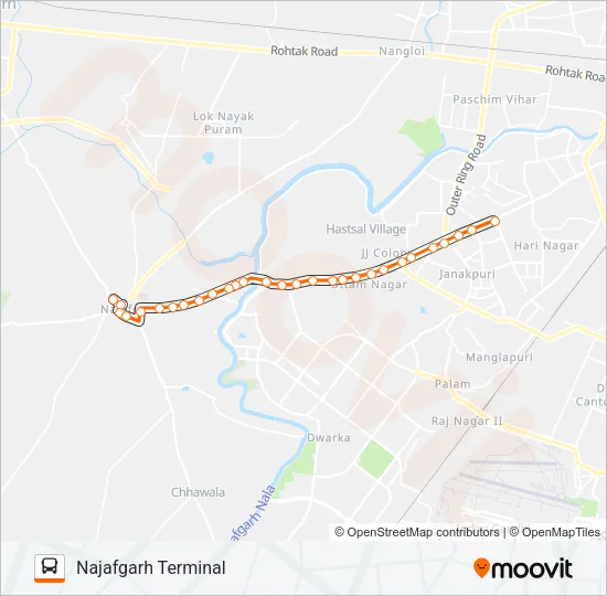 817NEXT Bus Line Map