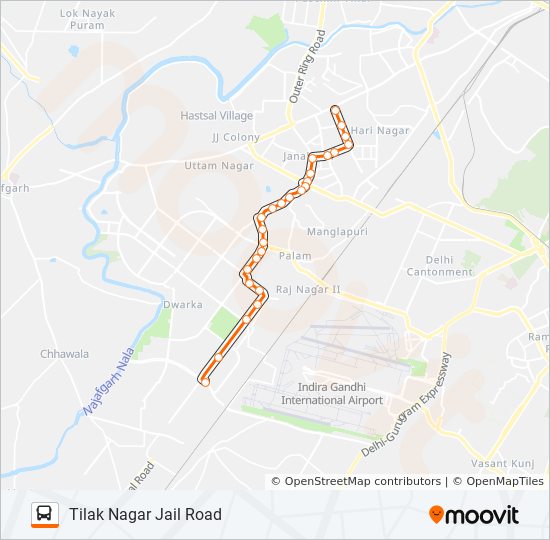 Tilak Nagar Delhi Directions 827Lstl Route: Schedules, Stops & Maps - Tilak Nagar Jail Road (Updated)