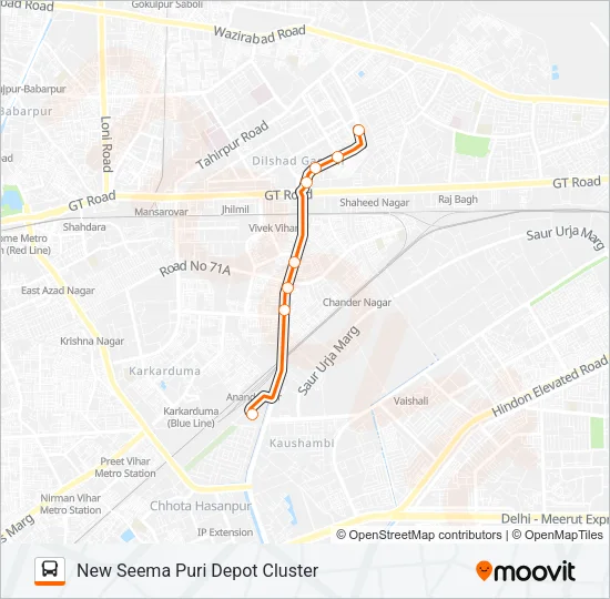 33LINKSTL Bus Line Map
