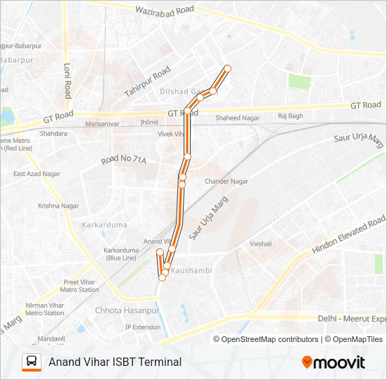33LINKSTL Bus Line Map