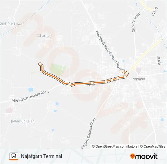 728LNKSTL Bus Line Map