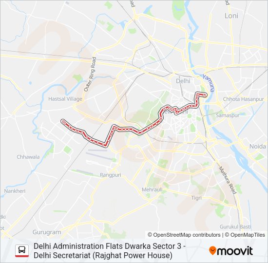 770ASPL Bus Line Map
