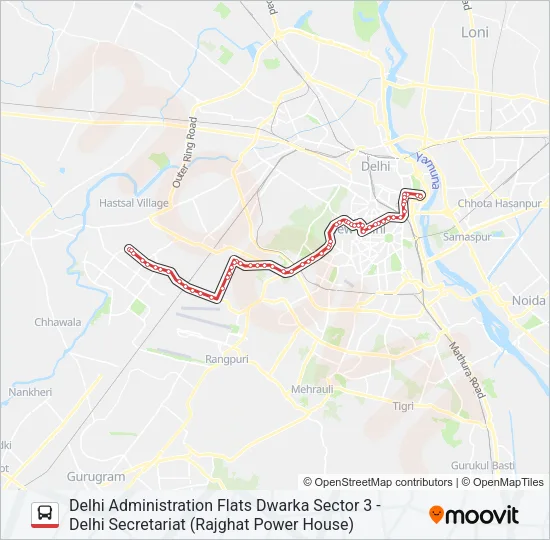 770ASPL Bus Line Map