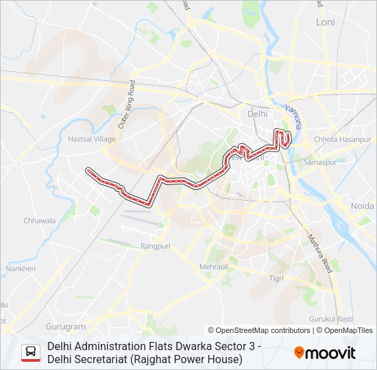 770ASPL Bus Line Map