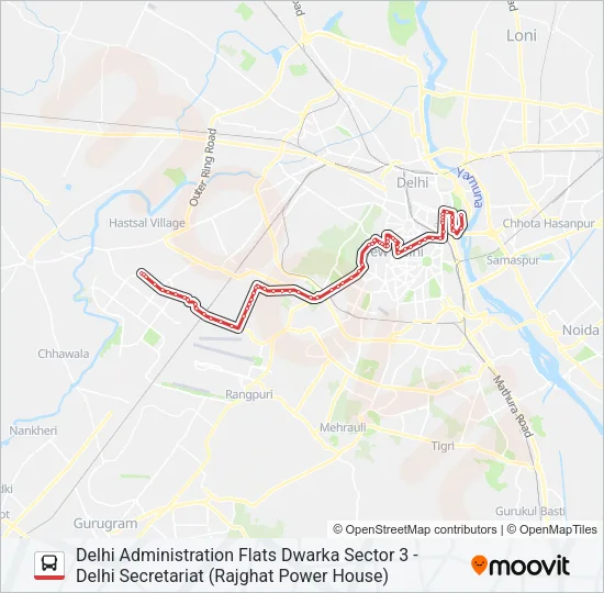770ASPL Bus Line Map