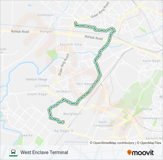 911 Bus Line Map