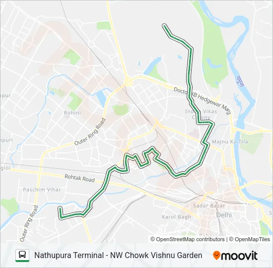 912 Bus Line Map