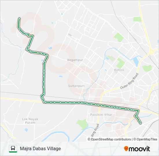 915 Bus Line Map