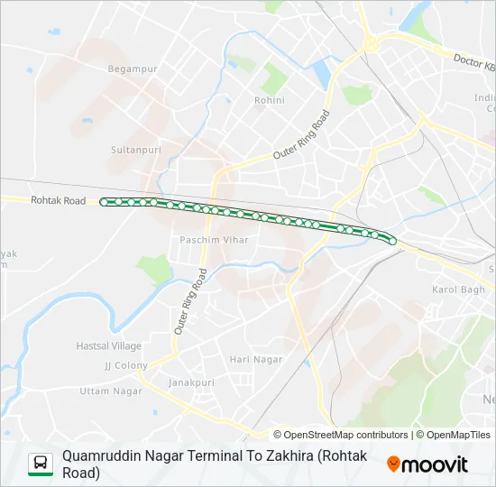 918 Bus Line Map