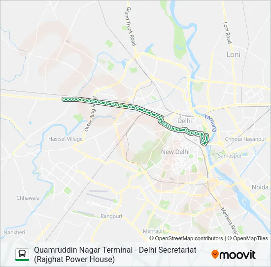 918 Bus Line Map