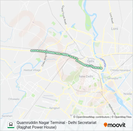 918 Bus Line Map