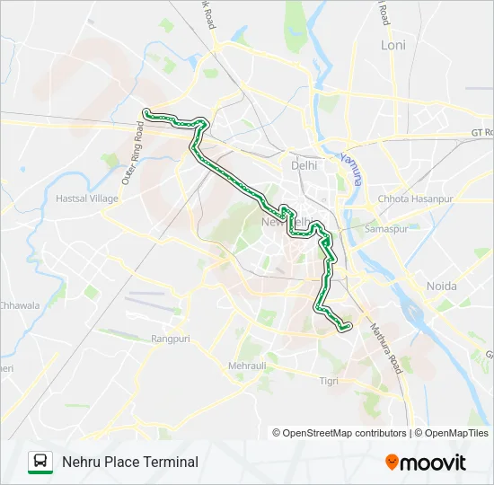 930 Bus Line Map