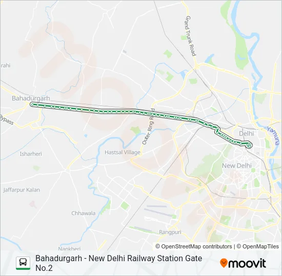 NCR Bus Line Map