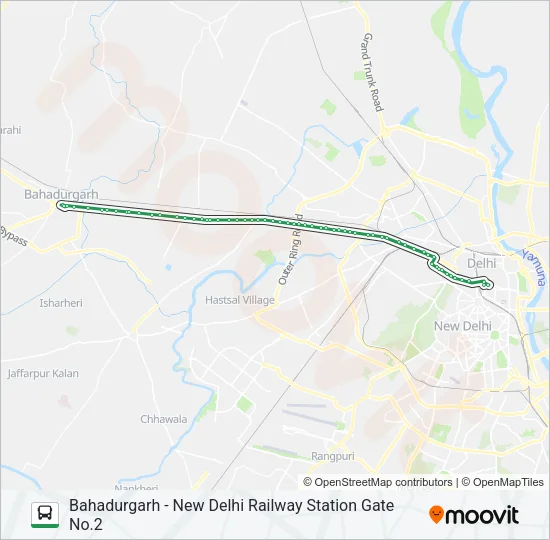 NCR Bus Line Map