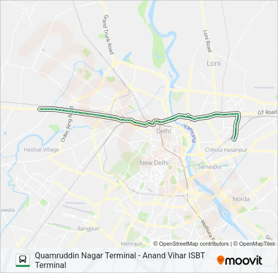 0236 Bus Line Map
