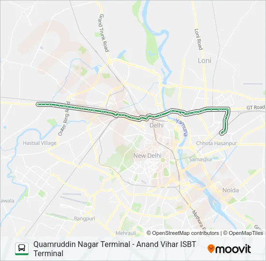 0236 Bus Line Map