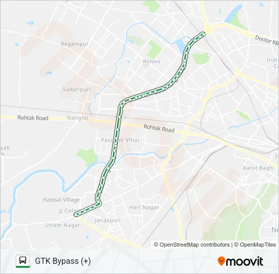 0OMS (+) (NS) Bus Line Map