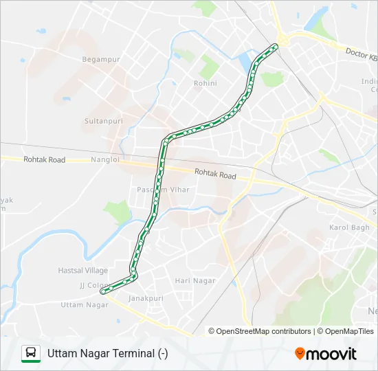 0OMS (-) (NS) Bus Line Map