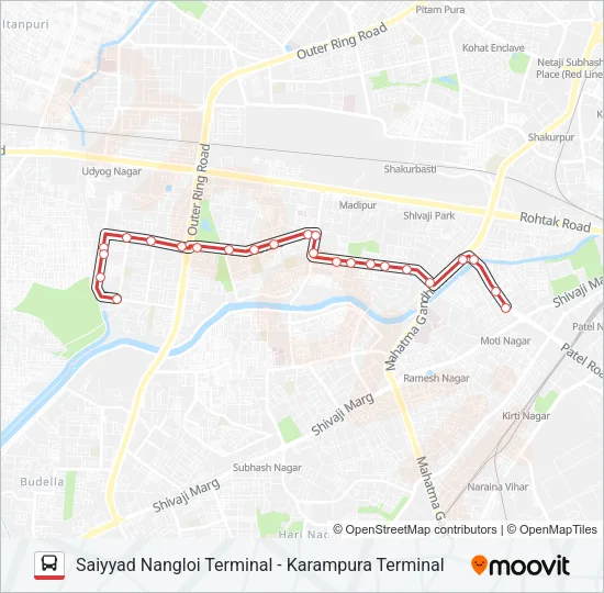 910 Bus Line Map
