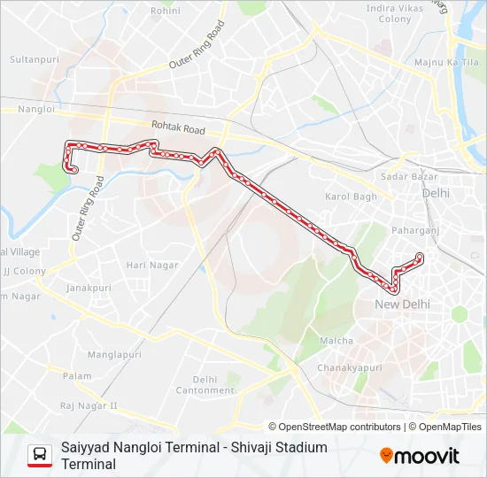 910 Bus Line Map