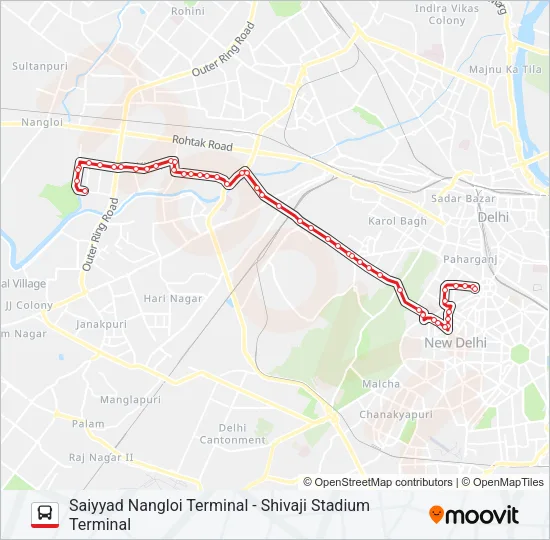 910 Bus Line Map