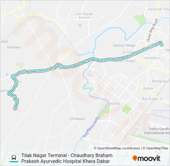 826 Bus Line Map
