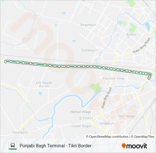 926 Bus Line Map