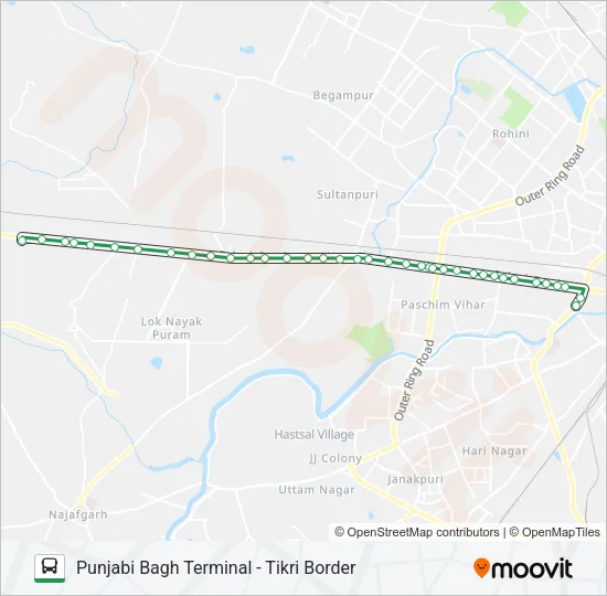926 Bus Line Map