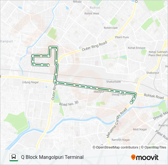 940 Bus Line Map