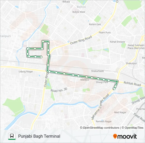 940 Bus Line Map