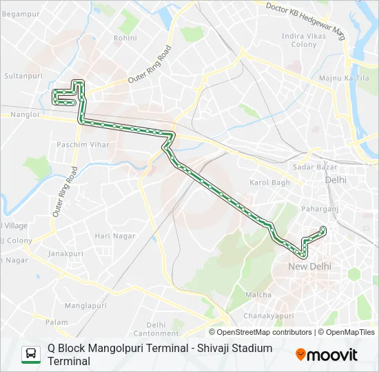 940 Bus Line Map