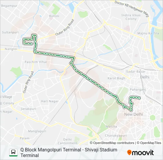 940 Bus Line Map