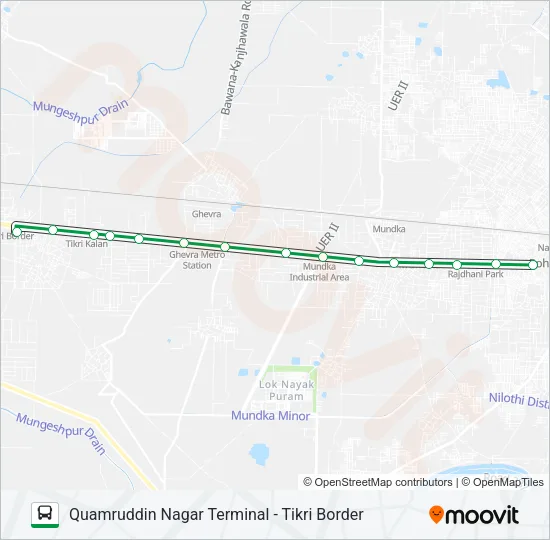 949 Bus Line Map