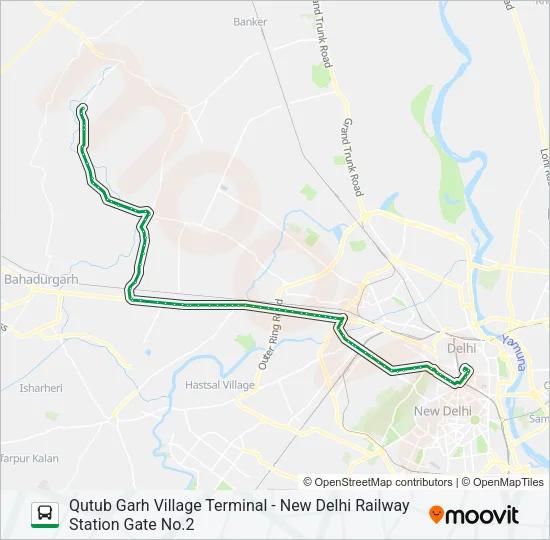 941A Bus Line Map