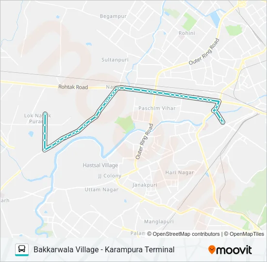 931 Bus Line Map