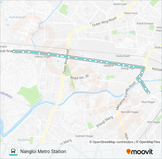 931 Bus Line Map